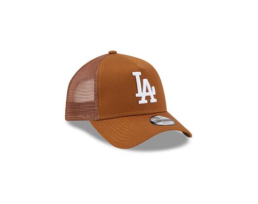 Dětská Kšiltovka New Era 9FORTY Kids A-Frame Trucker MLB League Essential Los Angeles Dodgers Toaste