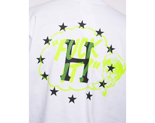 Triko HUF Galactic Motto T-Shirt ts02012-white