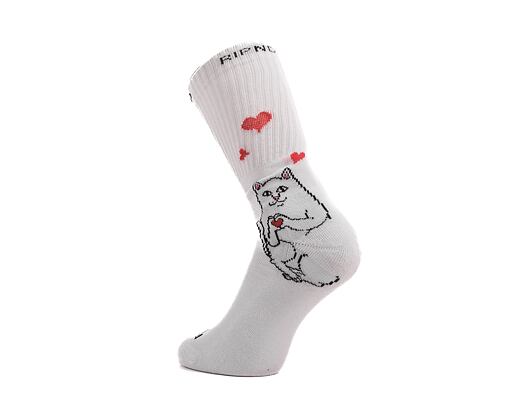 Ponožky RIP N DIP Nermal Loves Socks (White) RND10143