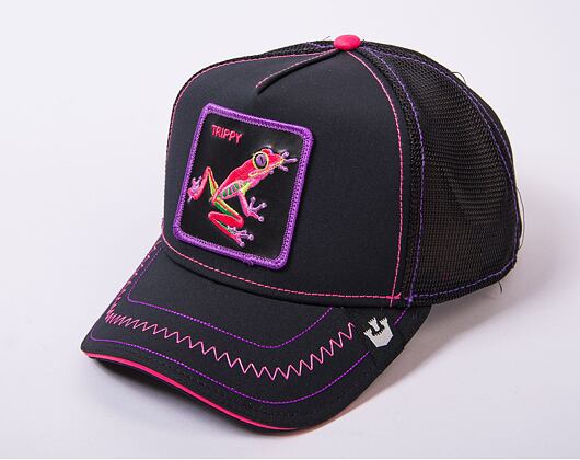 Kšiltovka Goorin - 'Drip Pack' - Triiipppy - Black / Pink