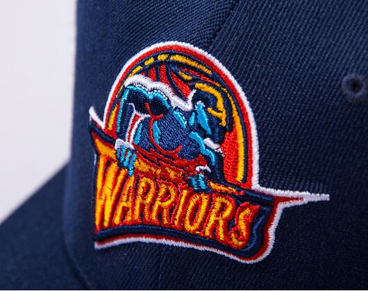 Kšiltovka Mitchell & Ness NBA Team Ground 2.0 Stretch Snapback Hwc Warriors Navy