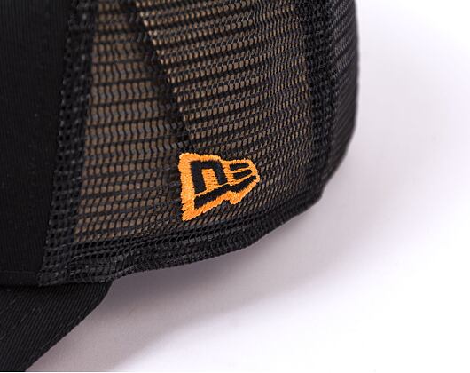 Kšiltovka New Era 9FORTY A-Frame Trucker Wordmark McLaren Racing Black Black