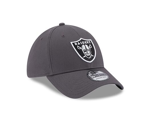 Kšiltovka New Era 39THIRTY NFL Comfort Las Vegas Raiders Graphite / Black