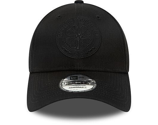 Kšiltovka New Era 9FORTY Black on Black Celtic FC Black