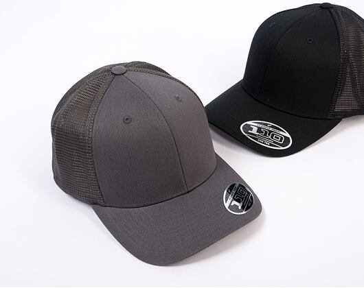 Kšiltovka Yupoong 110 Mesh Cap Charcoal