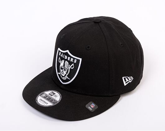 Kšiltovka New Era - NFL All Black 9FIFTY - Las Vegas Raiders - Black / Team Color
