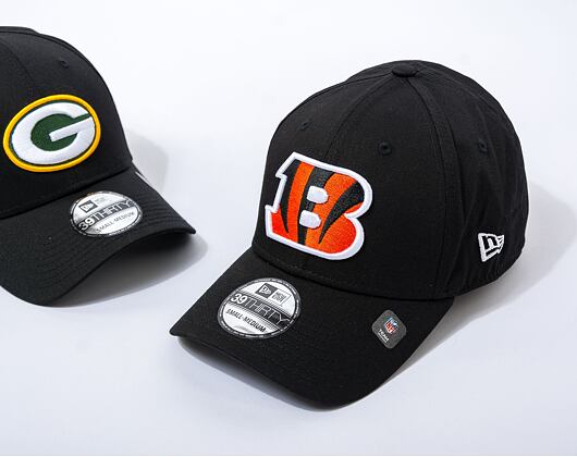 Kšiltovka New Era 39THIRTY NFL Comfort Cincinnati Bengals Black / Rush Orange