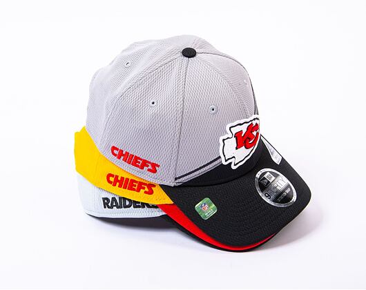 Kšiltovka New Era 9FORTY Stretch-Snap NFL Sideline 23 Kansas City Chiefs Team Colors