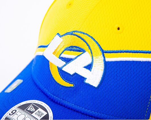 Kšiltovka New Era 9FORTY Stretch-Snap NFL Sideline 23 Los Angeles Rams Team Colors
