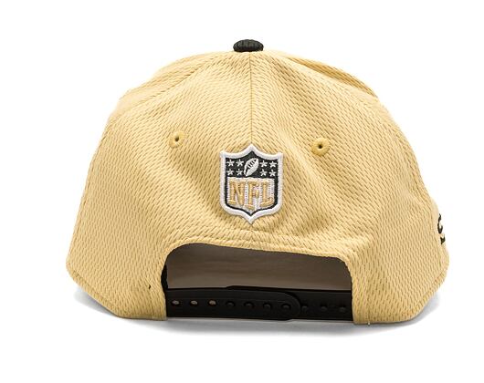 Kšiltovka New Era 9FORTY Stretch-Snap NFL Sideline 23 New Orleans Saints Team Colors