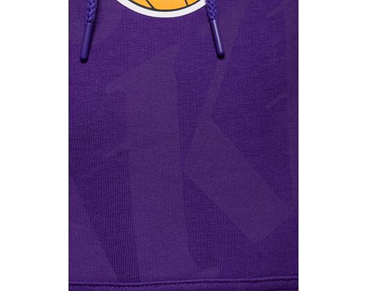 Mikina New Era NBA Logo Oversized Hoody Los Angeles Lakers Purple / Gold