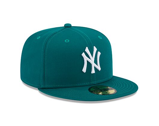 Kšiltovka New Era 59FIFTY MLB League Essential 5 New York Yankees Malachite / White