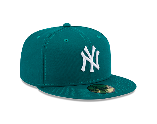 Kšiltovka New Era 59FIFTY MLB League Essential 5 New York Yankees Malachite / White