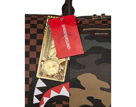Taška Sprayground Sip With Camo Accent Duffle