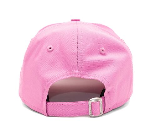 Dámská Kšiltovka New Era 9FORTY Womens MLB League Essential New York Yankees Wild Rose / White