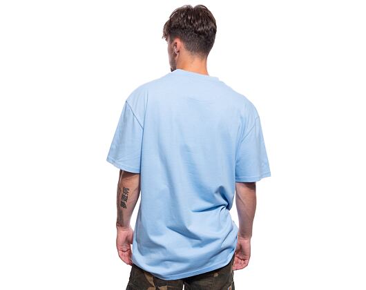 Triko Karl Kani Small Signature Tee light blue