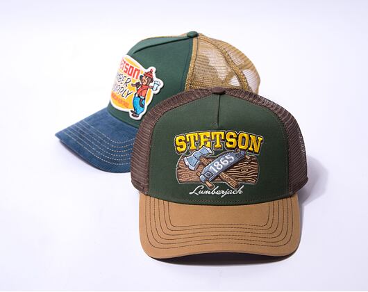 Kšiltovka Stetson - Trucker Cap Lumberjack - 75