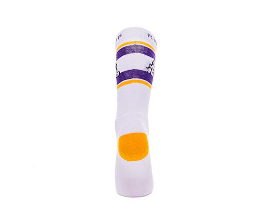 Ponožky Rip N Dip Peeking Nermal Socks Purple & Gold