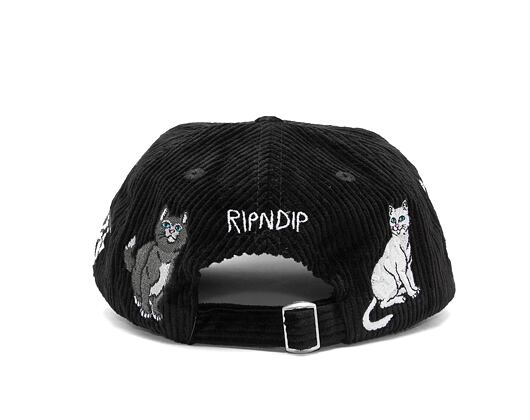 Kšiltovka Rip N Dip Man I Love Felines Strapback Black & Charcoal