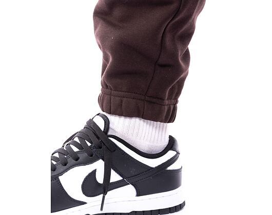 Tepláky New Era Cargo Joggers Brown / White