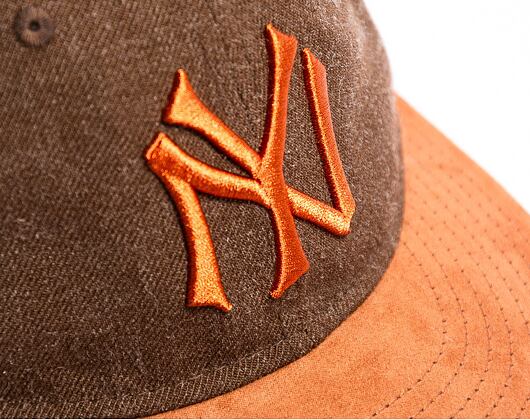 Kšiltovka New Era 9FIFTY Retro Crown MLB Two-Tone Marl New York Yankees Walnut Brown