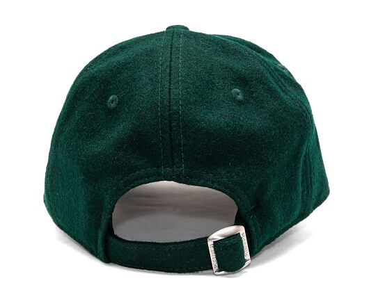 Kšiltovka New Era 9FORTY MLB Melton Wool Essential Los Angeles Dodgers Dark Green / White