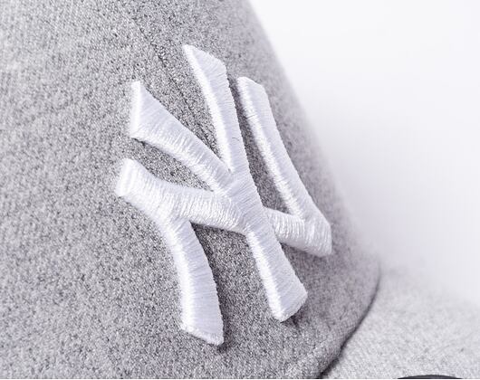 Kšiltovka New Era 39THIRTY MLB Heather Wool New York Yankees Grey