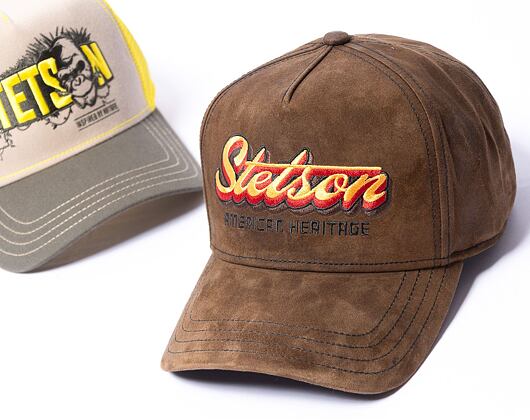 Kšiltovka Stetson - Trucker Cap Oily Goat Suede - 65