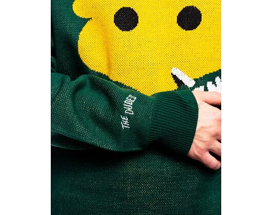 Svetr The Dudes Early Retirement Crewneck Knit Green