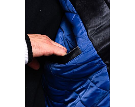 Bunda Karl Kani Bold Full PU Dragon College Jacket black
