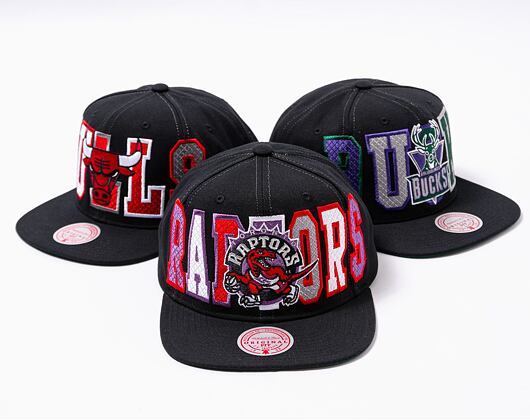Kšiltovka Mitchell & Ness Varsity Bust Snapback Hwc NBA TORONTO RAPTORS Black