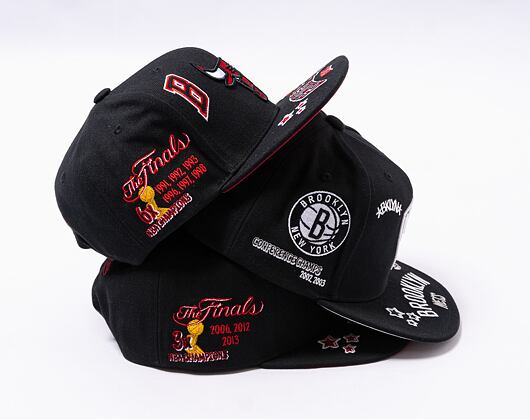 Kšiltovka Mitchell & Ness All Out Snapback Hwc NBA MIAMI HEAT Black