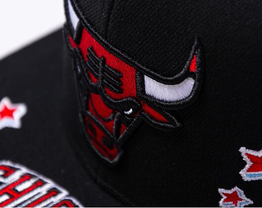 Kšiltovka Mitchell & Ness All Out Snapback NBA CHICAGO BULLS Black