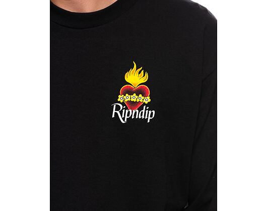 Triko s Dlouhým Rukávem Rip N Dip Mother Mary Long Sleeve (Black)