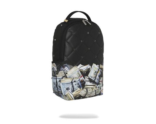 Batoh Sprayground Quilted Money Stash Studded Backpack