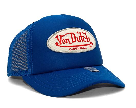 Kšiltovka Von Dutch Trucker Tampa - Foam - Blue/Blue