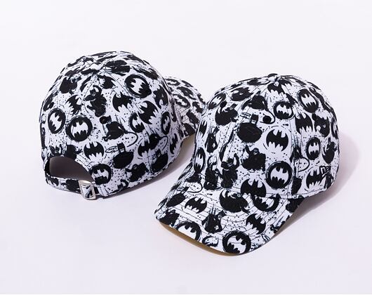 Dětská kšiltovka New Era 9FORTY Kids Superhero All Over Print Batman White