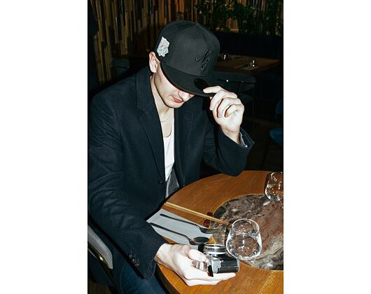 Kšiltovka New Era 59FIFTY Icy Patch Black