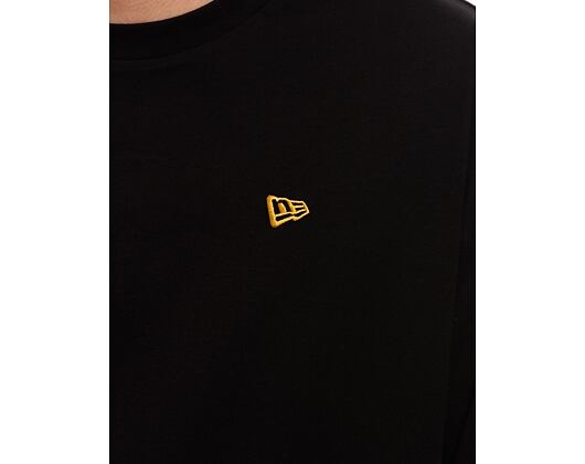 Triko New Era - Sticker Oversized Tee - Black / Gold