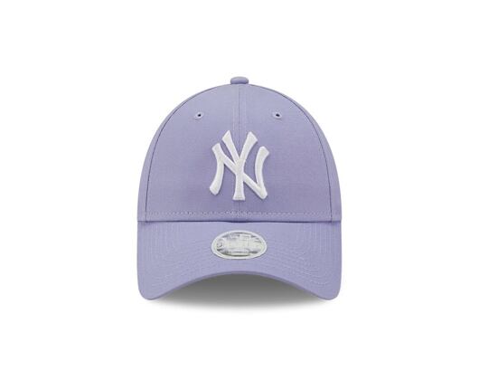 Dámská kšiltovka New Era - Womens 9FORTY League Essential - New York Yankees - Lavender / White
