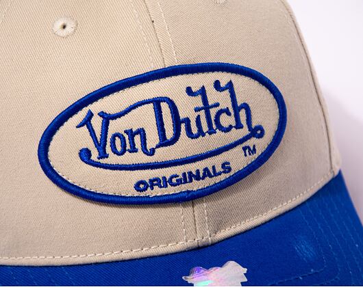 Kšiltovka Von Dutch Denver Cream/Blue