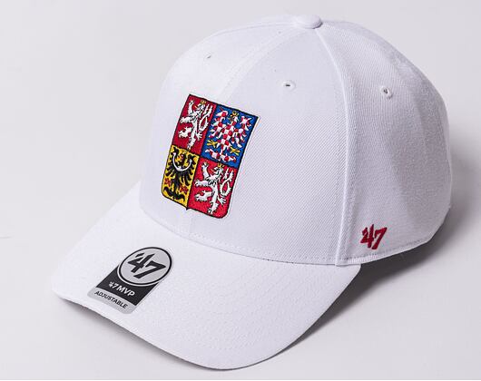 Kšiltovka '47 Brand Czech National Team ’47 MVP SNAPBACK White