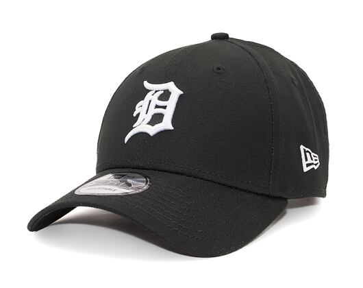 Kšiltovka New Era 9FORTY MLB League Essential Detroit Tigers Black / White