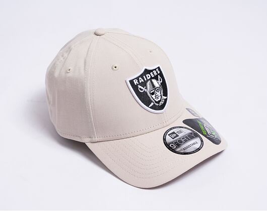 Kšiltovka New Era 9FORTY NFL Repreve Las Vegas Raiders Stone / Black