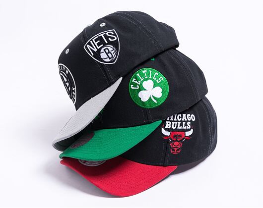 Kšiltovka Mitchell & Ness Overbite Pro Snapback Chicago Bulls Black