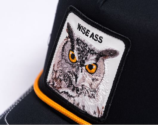 Kšiltovka Goorin - Wise Owl 100 A-Frame - Black