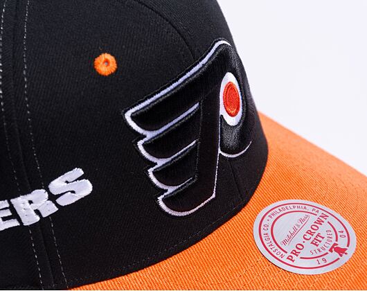 Kšiltovka Mitchell & Ness Overbite Pro Snapback Vntg Philadelphia Flyers Black