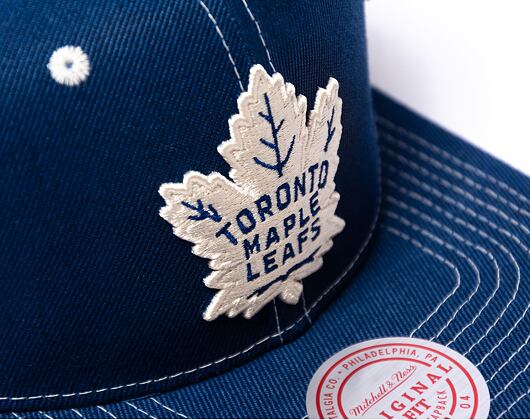 Kšiltovka Mitchell & Ness Contrast Natural Snapback Toronto Maple Leafs Blue