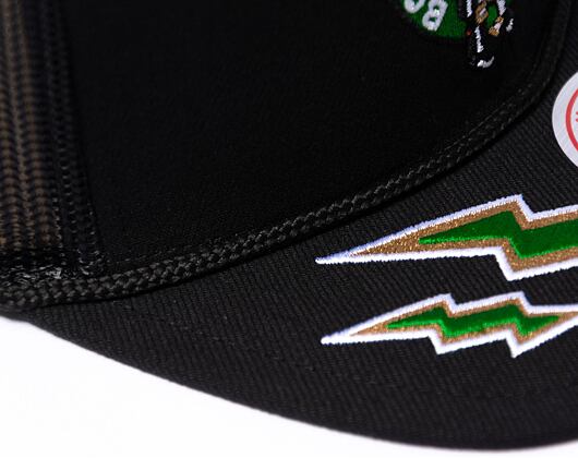 Kšiltovka Mitchell & Ness Recharge Trucker Boston Celtics Black