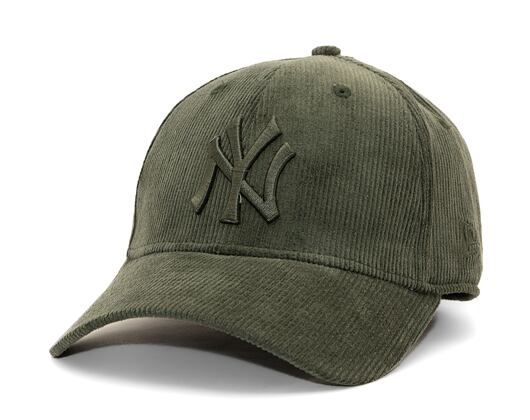 Kšiltovka New Era 39THIRTY MLB Cord New York Yankees - New Olive
